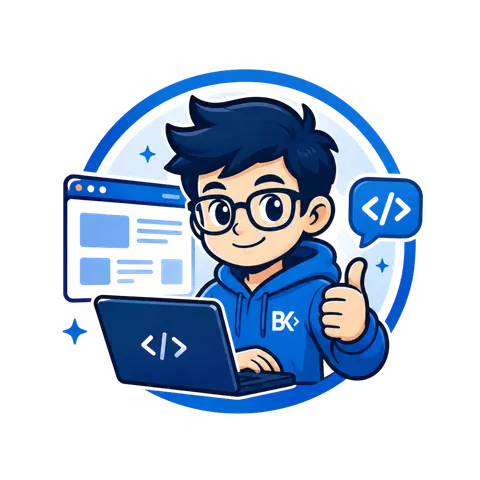 Maskot BaraKarya Web Studio